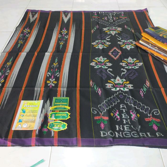 Promo Sarung Donggala New ATBM A1 Jahit Tengah Sutra Mezres 210
