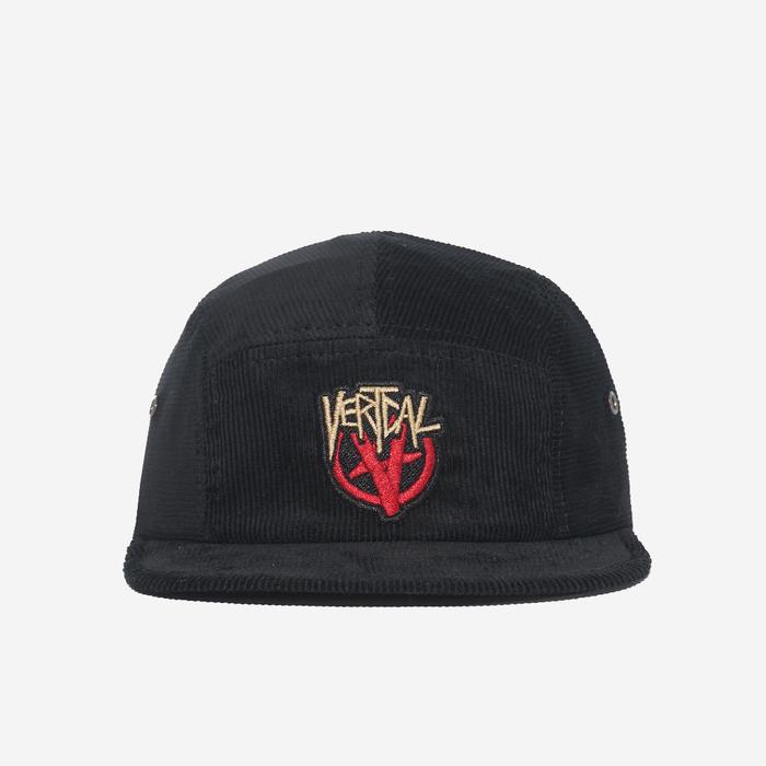 Verticalgoods | Hat - Five 5Panel Hitam | TOPI RAGE