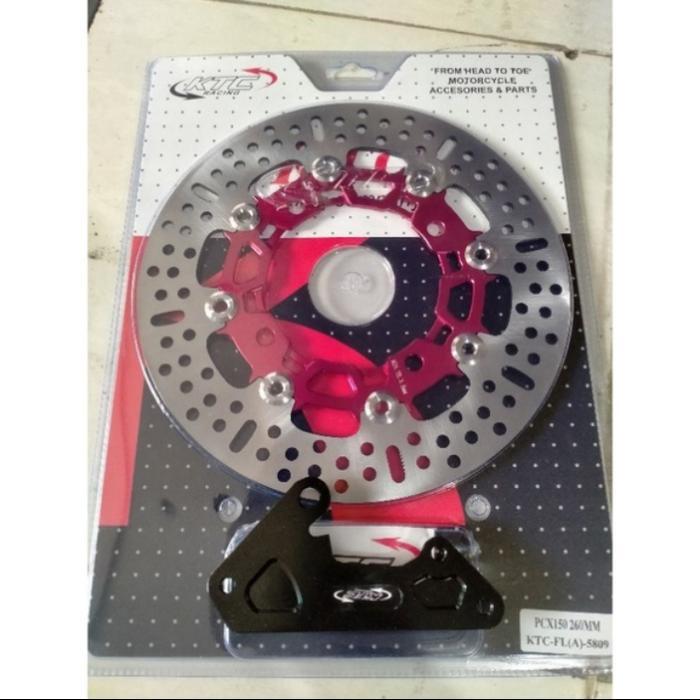 PIRINGAN DISC KTC RACING PCX 150 NON ABS CNC FLOATING UKURAN 260MM