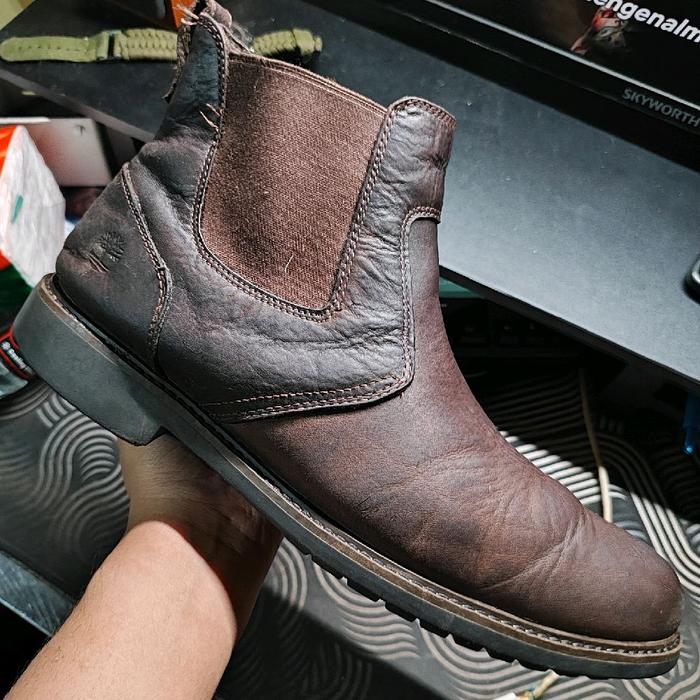 Sepatu Timberland Strombuck Chelsea Boots size 45 Bekas Second Preloved