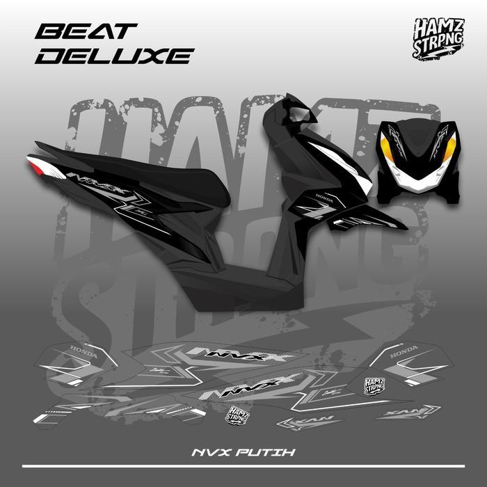 Striping Transparan Beat Deluxe Speciale NVX Candy Konsep Abubulux [NTS]