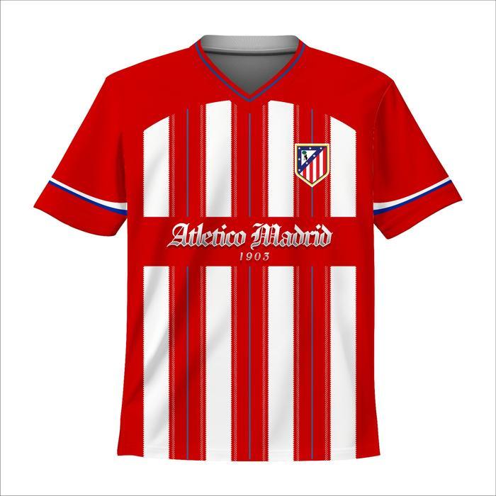 PREMIUM ESHA PREMIUM JERSEY ATLETICO MADRID OVERSIZE // BAND // BOLA // KAOS // BADMINTON CASUAL VIN