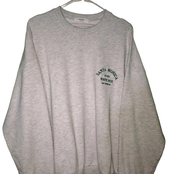 Thrift oversize crewneck (by able&co) Unisex