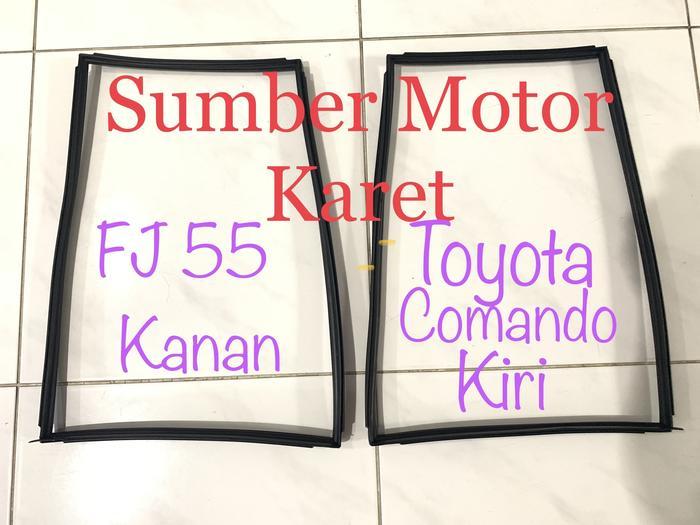 Karet Kaca Mati Pintu Tengah FJ55 Commando KI1