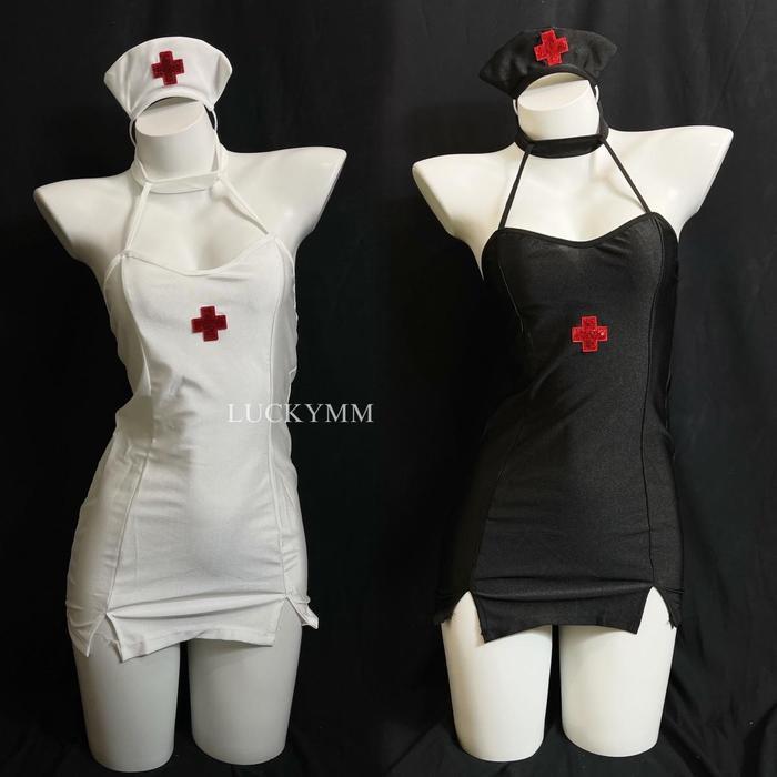 BAJU COSPLAY WANITA DEWASA BAJU SUSTER NURSE PRODUCT