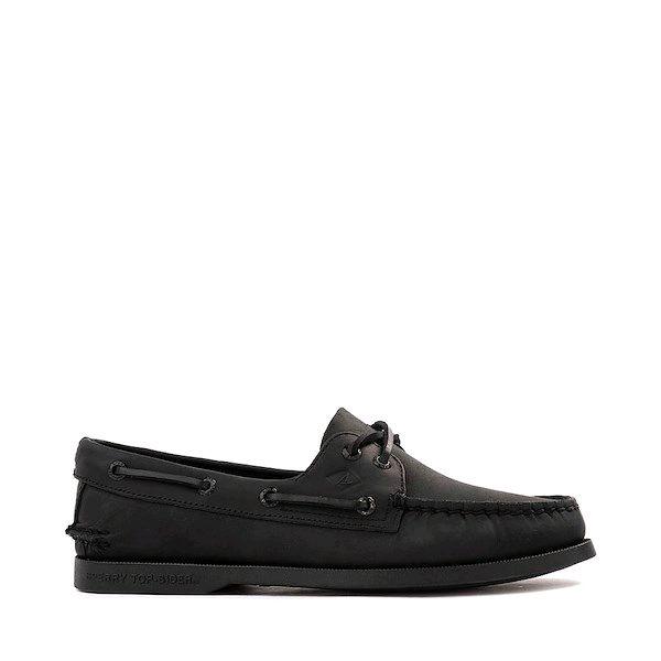 sepatu Loafer wanita sperry Top sider A/o 2 full black  Wanita Hitam Pantofel