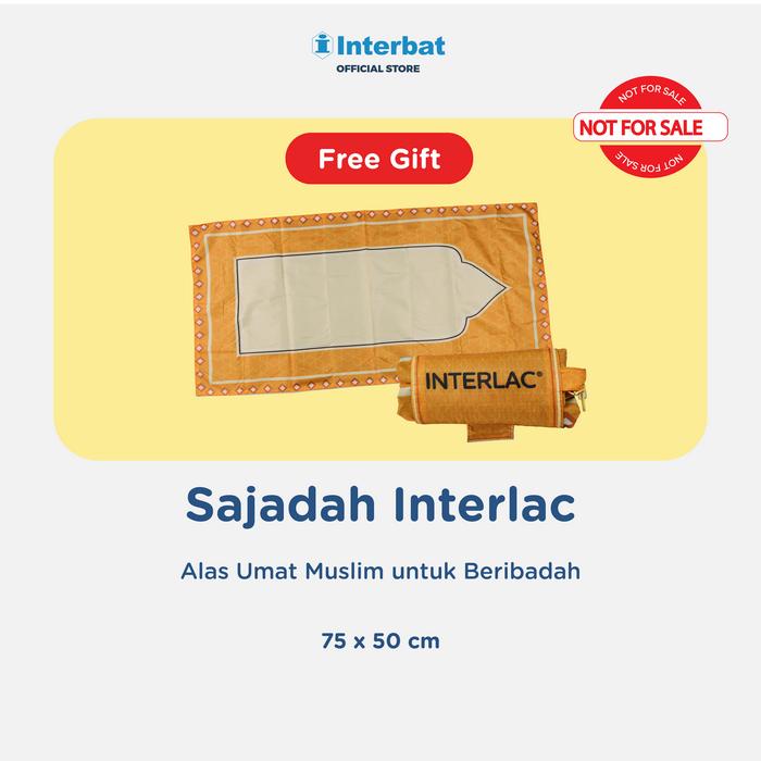 GIFT - Sajadah Interlac travel
