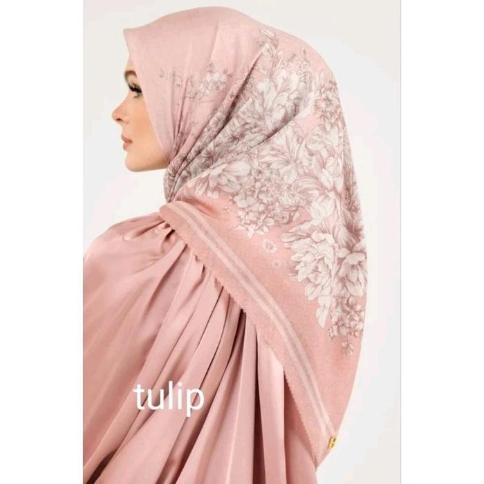 BUTTONSCARVES FLORESCENT Malaysia Square Voal