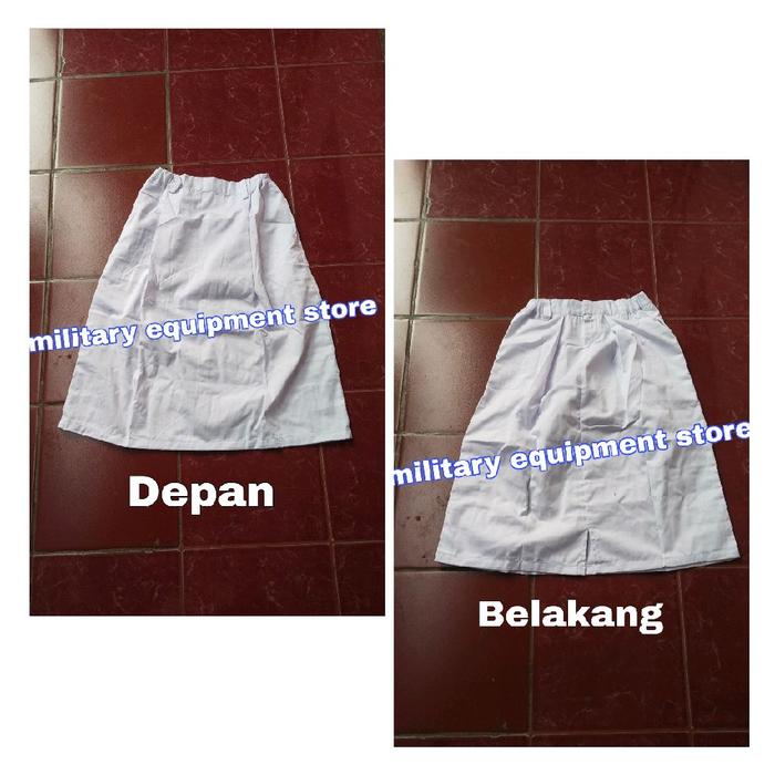 ROK PUTIH PASKIBRA - ROK PUTIH BAWAHAN PASKIBRA PEREMPUAN