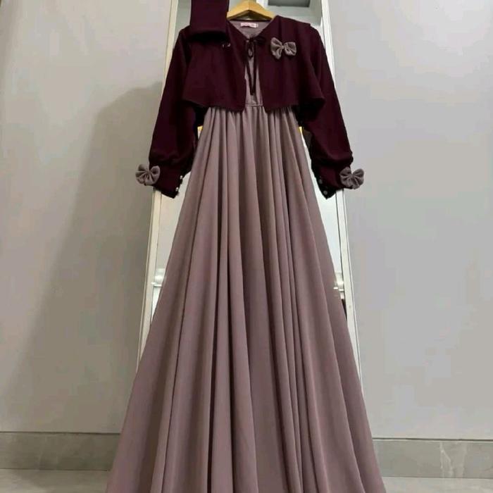 felisha dress, dress wanita terbaru 2025, cocok digunakan untuk acara formal dan non formal , bahan