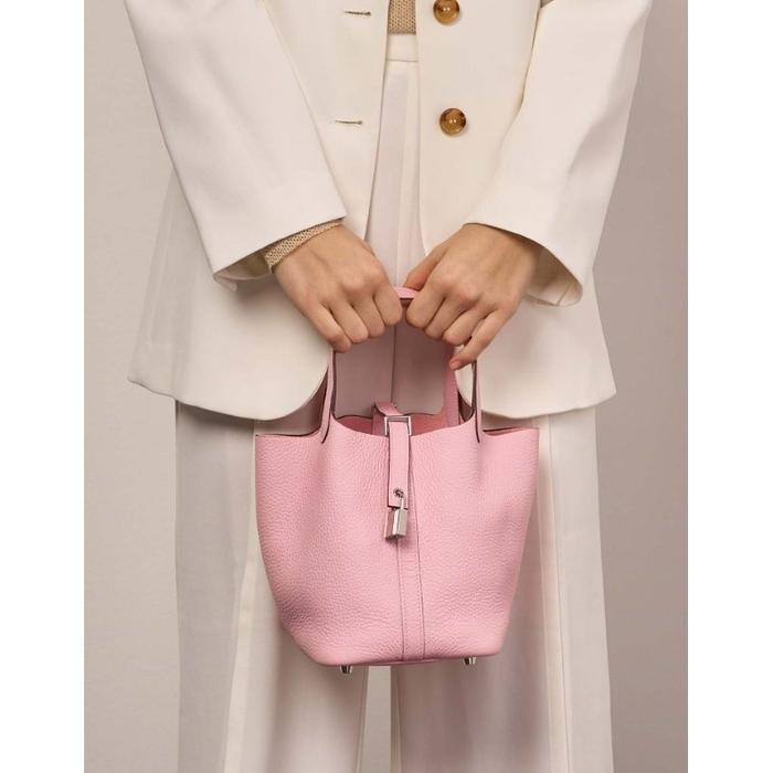 Tas Picotin kulit asli tas wanita import