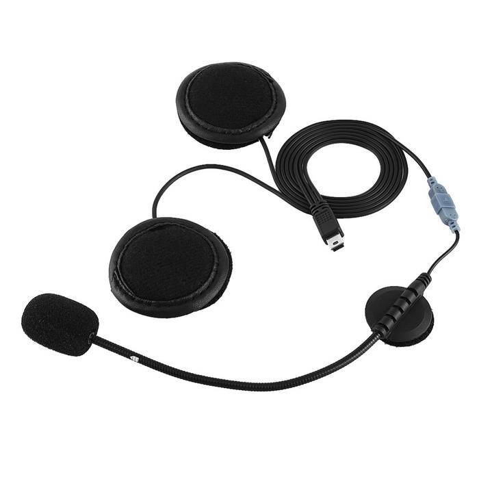Aksesoris Bluetooth Headset Headphone Mikrofon Helm Sepeda Motor Helm