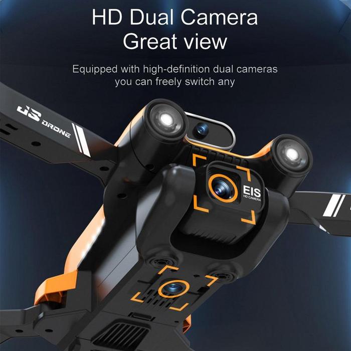 Drone dengan Kamera HD Pesawat Remote Control dengan Lampu LED