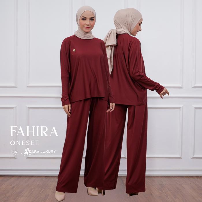 Dara Luxury | Fahira One Set | One Set Jersey Premium Daily