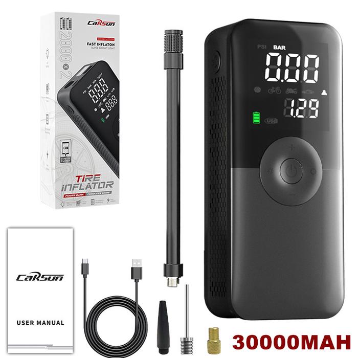 150psi Car Air Pump Tire Inflator 30000MAH Rechargeable Air