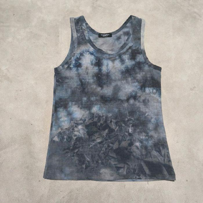 Singlet pria tornado Mart tye dye bekas