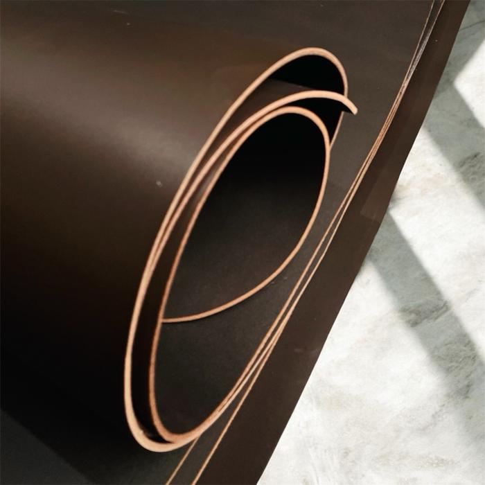 Buffalo Belting Leather – Dark Brown
