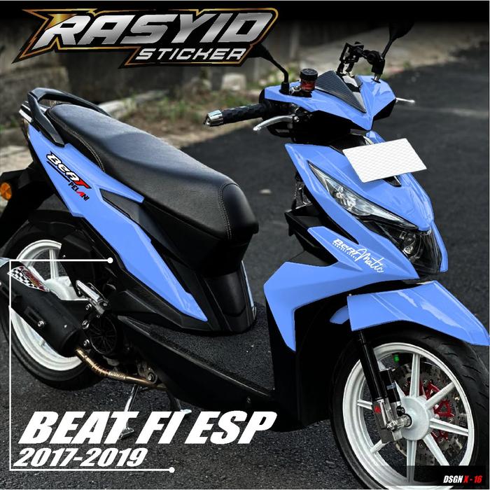 NEW!! READY!! COD Sticker Decal Full Body Honda Beat FI ESP Beat Street 2016 2017 2018 2019 Decal St