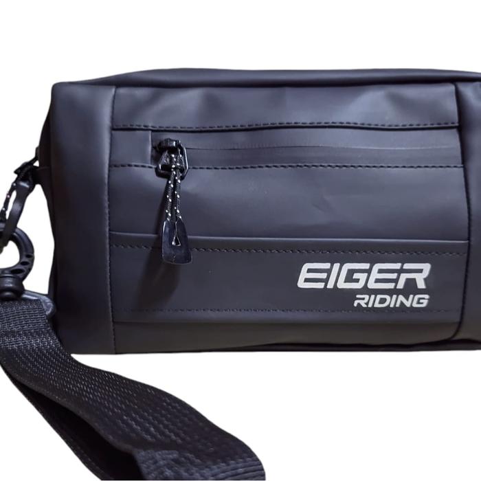 PROMO TAS SELEMPANG PRIA ANTI AIR PREMIUM EIGER 1989 WAISTBAG WATERPROOF - TAS pria premium adventur