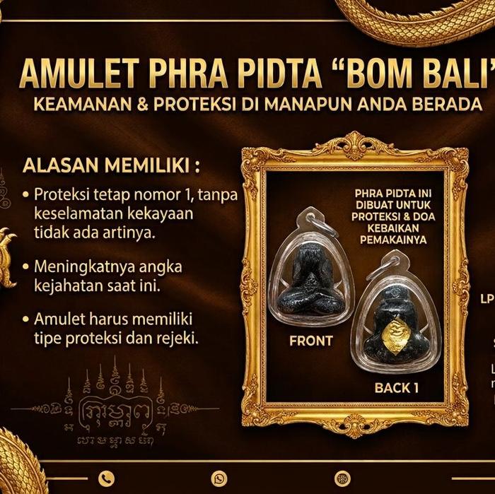 Liontin Phra Pidta " Bom Bali"
