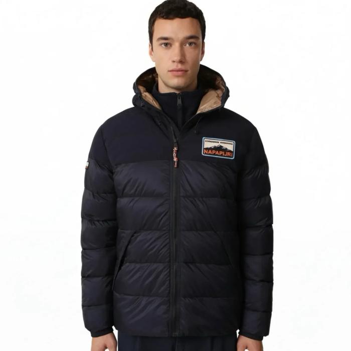 NAPAPIJRI Outdoor Ater Puffer Jacket Blue Marine