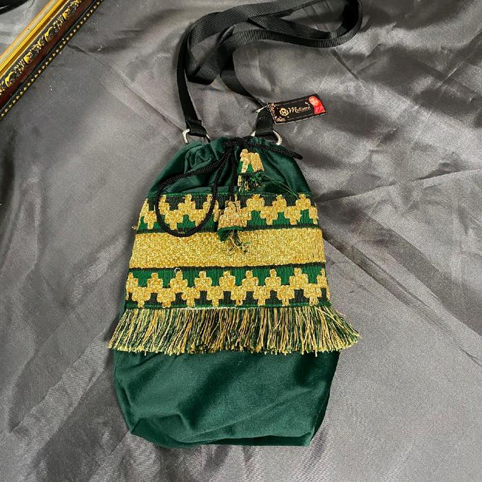 Tas Selempang Model Serut Khas Lampung dengan Mix Tapis - Wanita