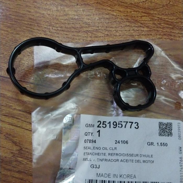 seal oil cooler trax model tebal ori gm 25195773 T1