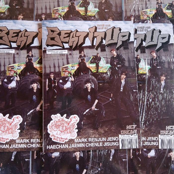 ALBUM SEALED NCT DREAM Beat It Up Official Ready Stock