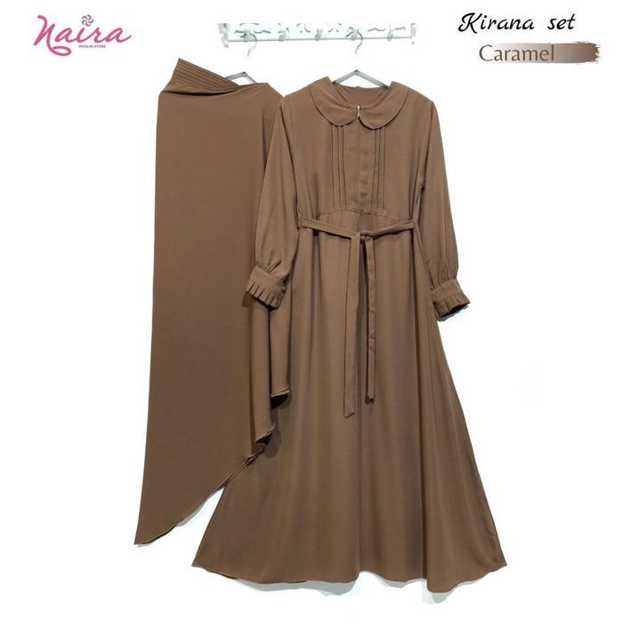 New GAMIS KIRANA SET SYARI FREE CADAR TALI / GAMIS SET CADAR TALI