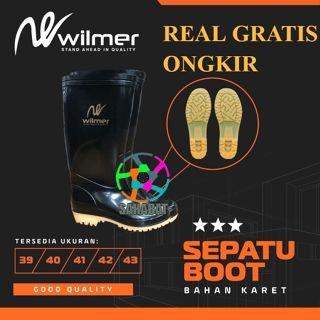 SEPATU AP BOOTS TERRA ECO 3 HITAM - AP TERRA ECO 3 KARET TINGGI HITAM - AP BOOTS TERRA ECO 3 HITAM