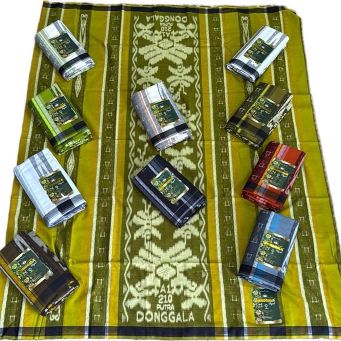 Sarung Donggala Seroja Putra Donggala A1 Premium