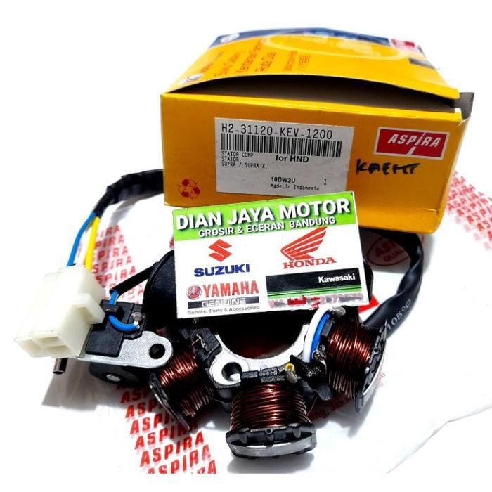 ASPIRA SPUL STATOR KEV SUPRA SUPRA X H231120KEV1200 SPUL STATOR ASSY HONDA SUPRA FIT LEGENDA REVO LA
