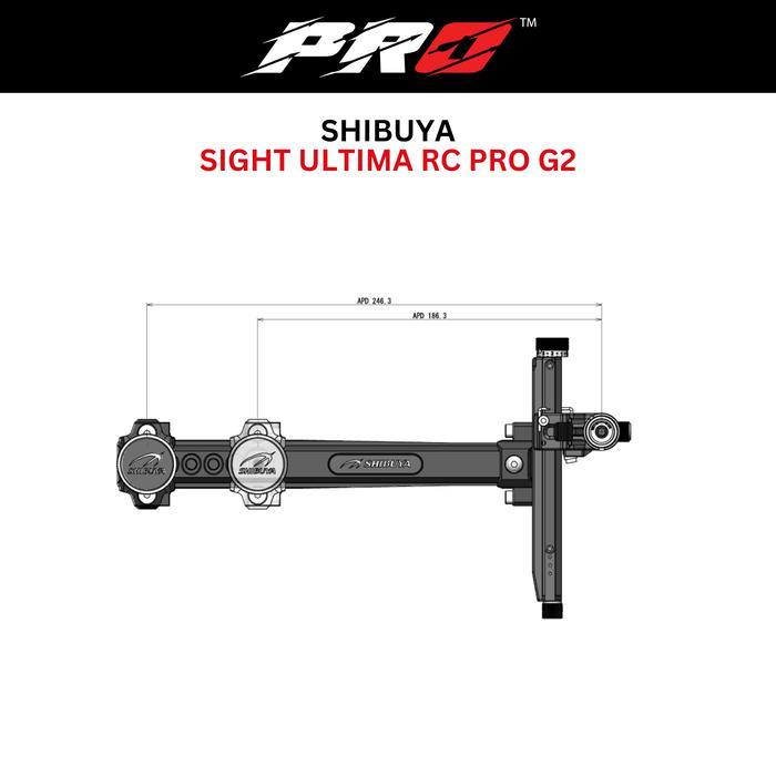 SHIBUYA SIGHT ULTIMA RC PRO G2 | FISIR RECURVE STANDARD NASIONAL BOW SHIBUYA | ALAT BIDIK PRESTASI |
