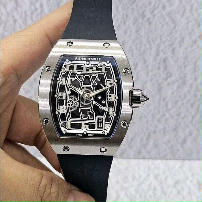 Jam Tangan Pria lRichardMille RM67-01 Diall Carbon Swiss Automatic Movement Clean Factory