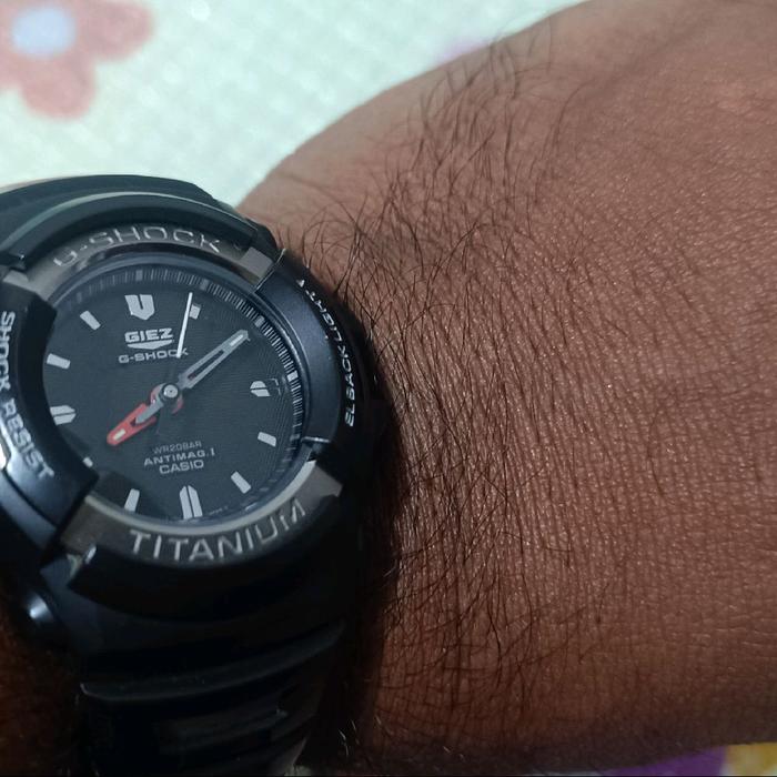 Casio G-Shock Giez GS-500 Titanium JDM Dial Black