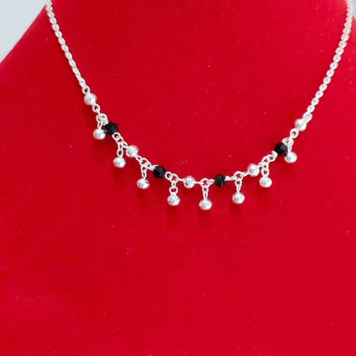 Kalung Perak Kristal Anak Anak