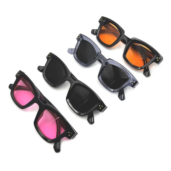 Motomoe Calzer - Frame Kacamata Sunglasses Full Color Minimalis Ringan Klasik Kekinian Kokoh Lensa A