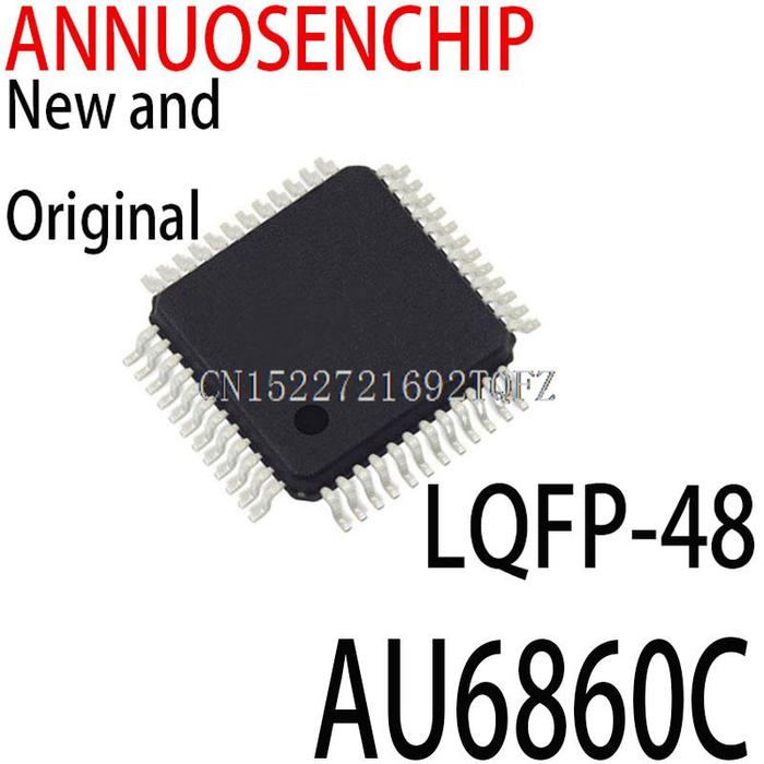 5PCS/LOT New and Original LQFP-48  AU6860C