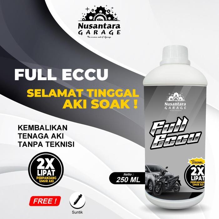 Nusantara Garage Full Eccu Air Aki Eccu Kering Basah Motor Mobil - Memperbaiki & Meningkatkan Daya A