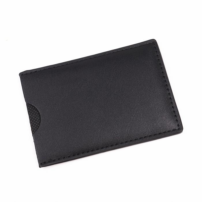 Bat Id Wallet For Men Leather Slim Card Holder Case Cover With Cutout Superhero Face Eyes Mask Gift 