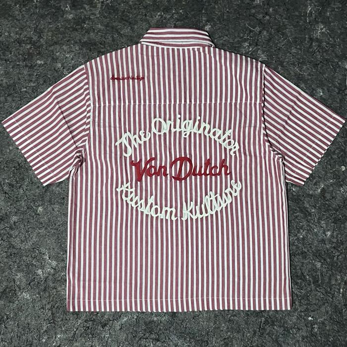 Von Dutch Boxy Shirt BX22 Red