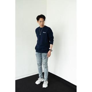 Branche  Oversize  Crewneck  Basic  Navy