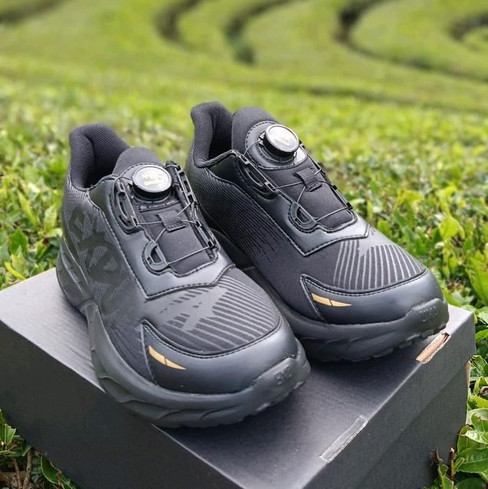 SEPATU EXDUMA SPARCO RACING BLACK TALI PUTAR
