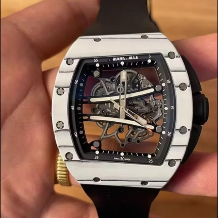 JAM TANGAN RM61-01 NTPT C4RBON FACTORY CLONE