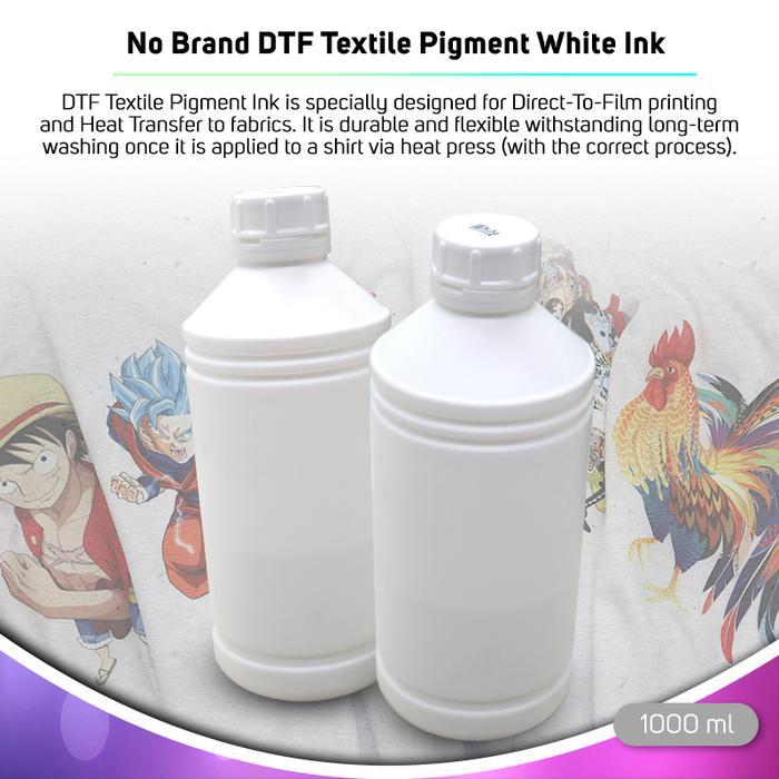 CUYI DTF Ink 1000ml - Tinta Pigmen Tekstil Direct to Film (DTF) Warna Putih