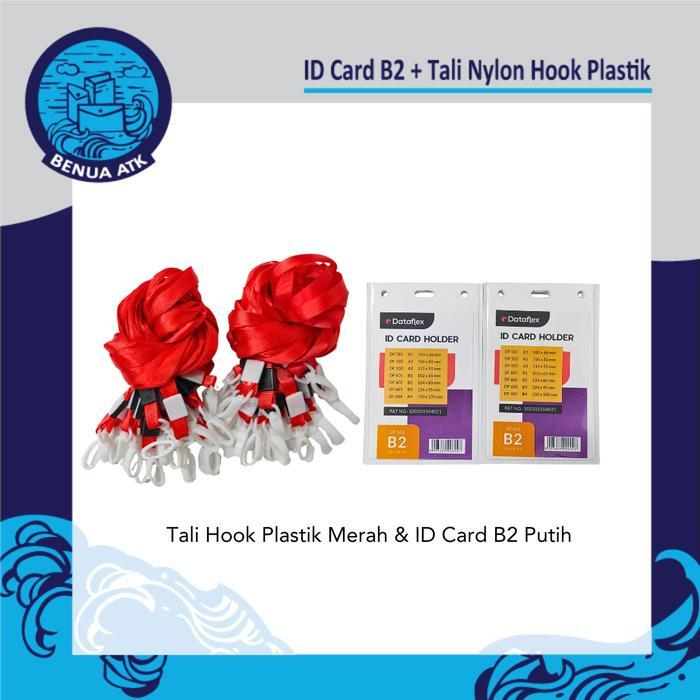Bundling ID Card B2 + Tali Nylon Hook Plastik [NYLKP]