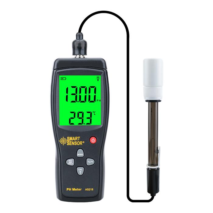 Digital PH Meter Rentang 0.00 ~ 14.00pH Tanah PH Tester Akuarium