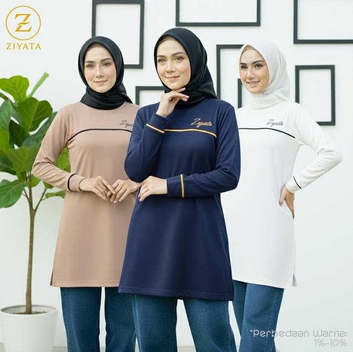 Baju Tunik Couple Pasangan Simple Ziyata