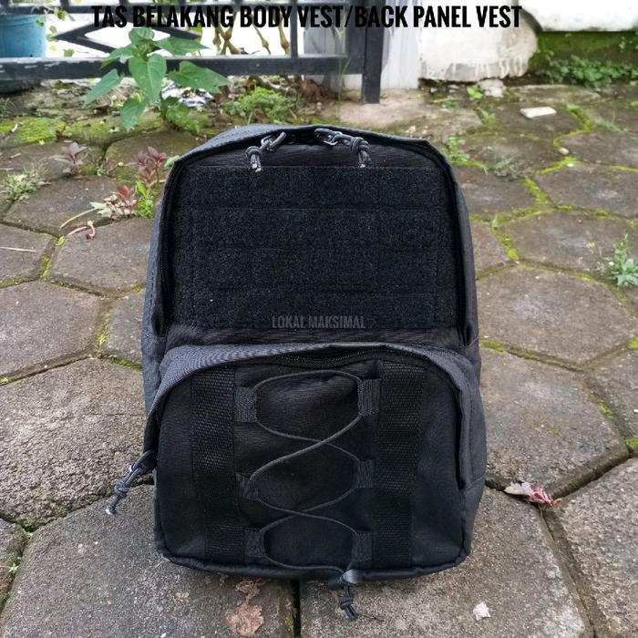 Tas Punggung Bodyvest Tactical Waterbag Kamelbag Camel Bag Tas Belakang Rompi taktis Hitam Pria