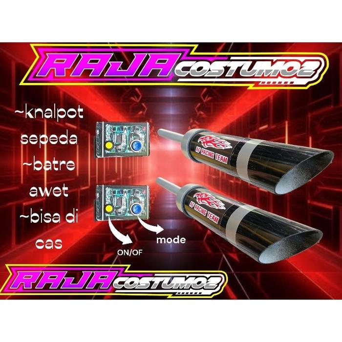 KNALPOT SEPEDA ANAK ELEKTRIK/KNALPOT RACING SEPEDA/KNALPOT SEPEDA SUARA MOGE ZX250R